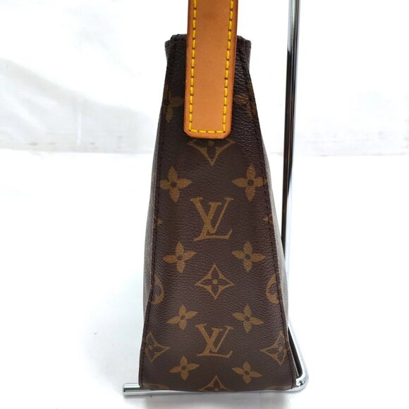 Louis Vuitton LV Shoulder Bag Looping MM Brown Monogram 845-081325 - Picture 3 of 14